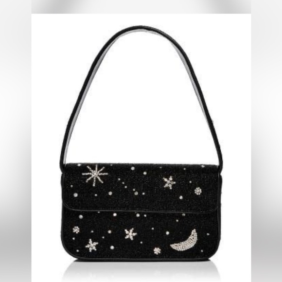 Staud Black Beaded Bag - Picture 1 of 1